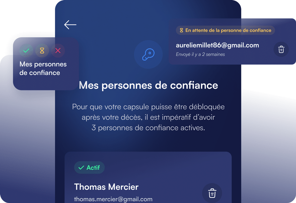 myafterme mobile app trustees